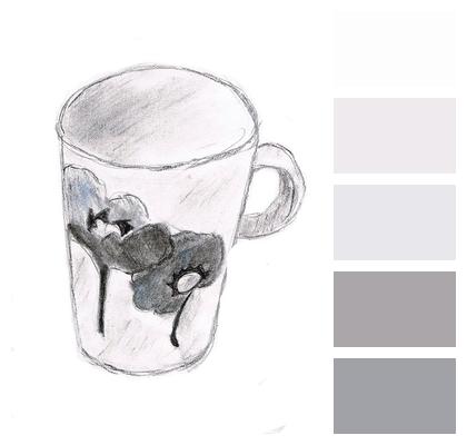 Cup Nature Drawing Image