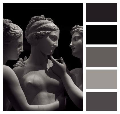 Statues Canova Marble Marble Image