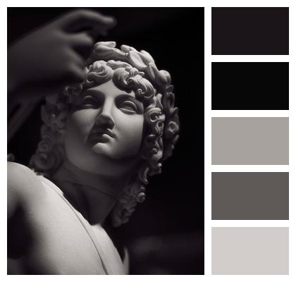 Marble Dark Statues Canova Image