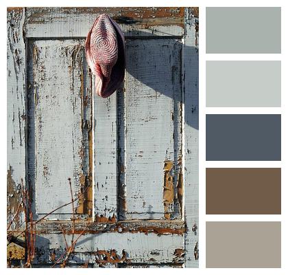 Old Door Wooden Door Door Weathered Image