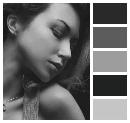 Beautiful Studio Retro Girl Image