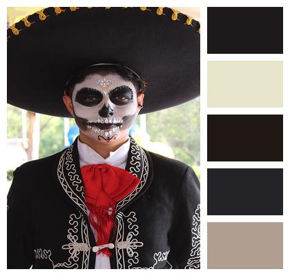 Mexican Culture Black Model Image