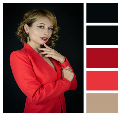 Beauty Classic Clothes Female Portrait Woman Image