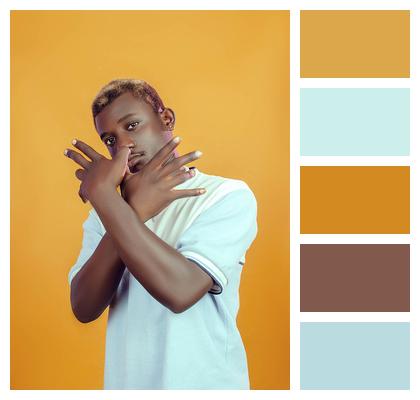 Look Artist Man Pose Image