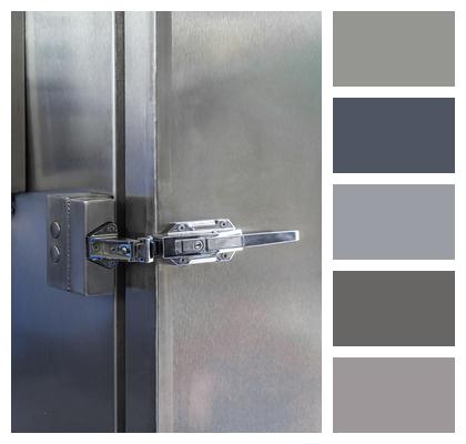 Steel Metal Texture Door Image