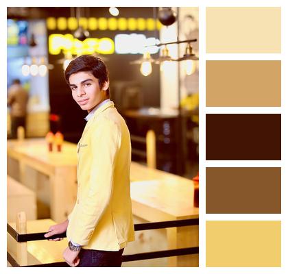 Guy Handsome Portrait Model Image
