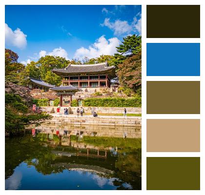 Palace Asia Changgyeonggung Palace Hanok Image