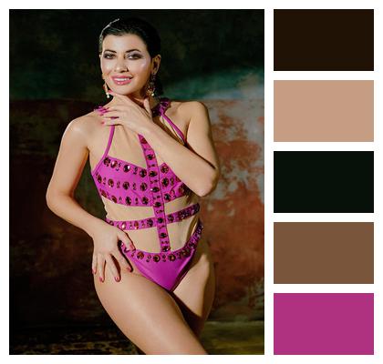 Bikini Girl Pose Body Image