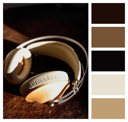 Meze Texture Leather Headphones Image