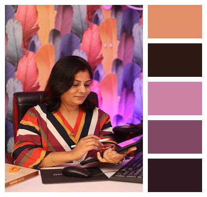 Woman Entrepreneur Professional Designer Image