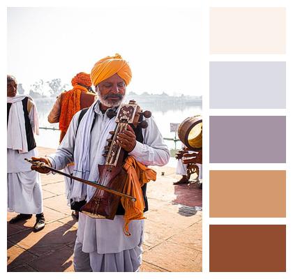 Indian Culture Jaipur Rajasthan India Image