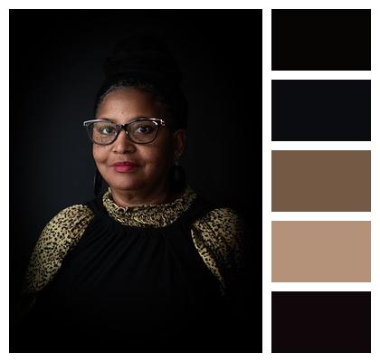Indoor Portrait Africanamerican Backdrop Image