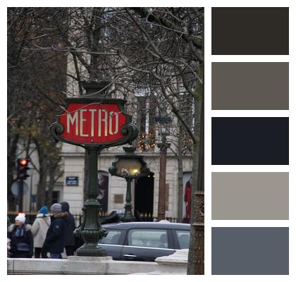 Metro Paris Paris France Image