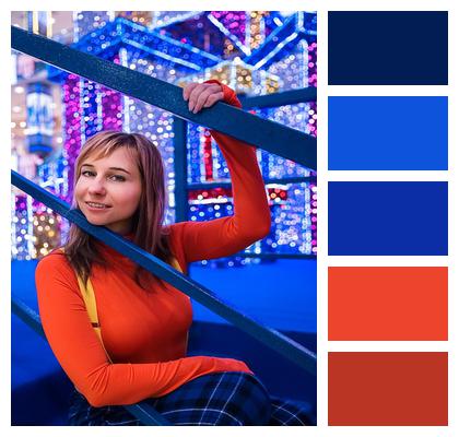 Student Positively Fashion Woman Image