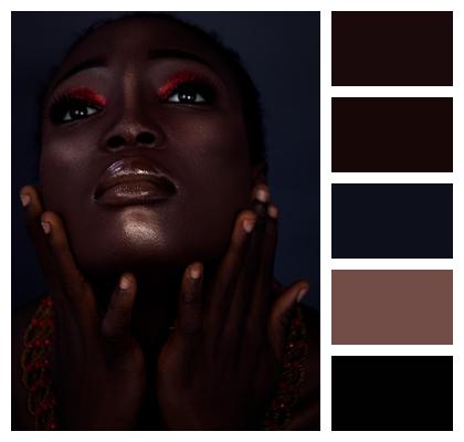 Vintage Skin Melanin Beauty Image