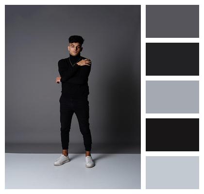 Portrait Model Fashion Man Image
