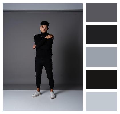Man Portrait Fashion Stylish Image