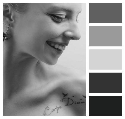 Monochrome Portrait Studio Beautiful Image