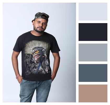 Entertainer Modeling Fashion Studio Shoot Image