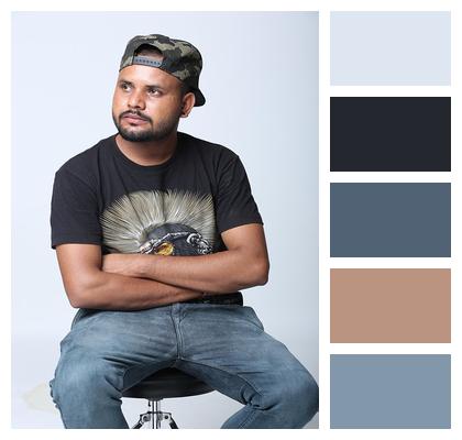 Studio Man Music Video Fashion Image