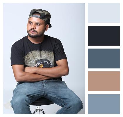 Singer Man Style Studio Image