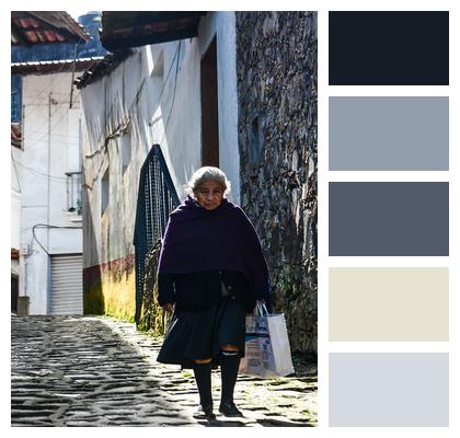 Street Woman Grandma Image
