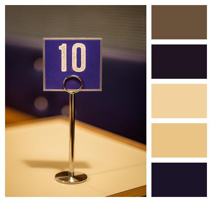 Restaurant Order Information Board Wait Image