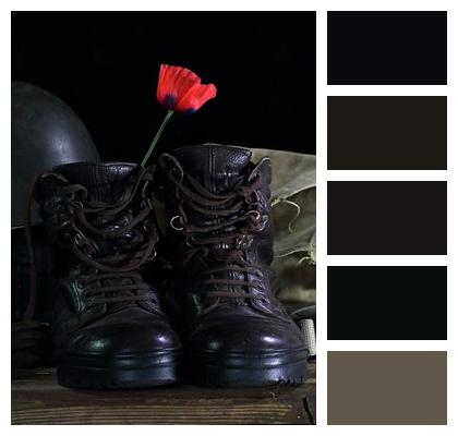 Combat Boots Canvas Bag Combat Boots Leather Image