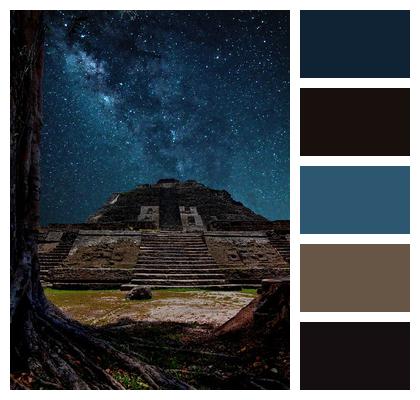 Milkyway Night Belize Belize Image