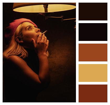 Lighting Smoking Smoke Moody Image