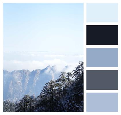 Mountain Alpine Smog Image