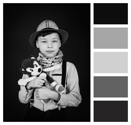 Character Vintage Clothes Fashion Hat Image