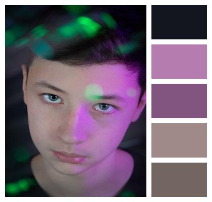 Sight Bokeh Boy Glitter Image