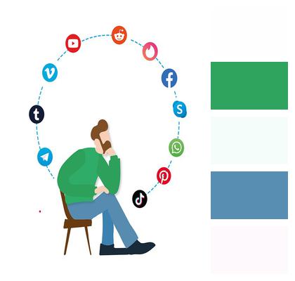 Instagram Man Online Communication Image