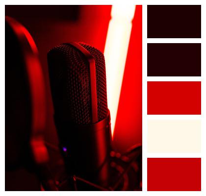 Neon Lights Neon Recording Studio Devices Image