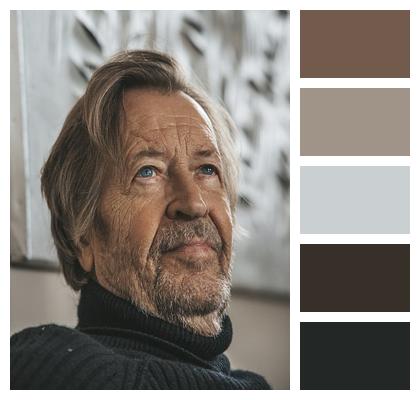 Face Old Person Man Image