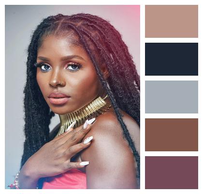 Afro Glow Makeup Afro Image