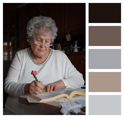Grandma Old Granny Seniorin Image