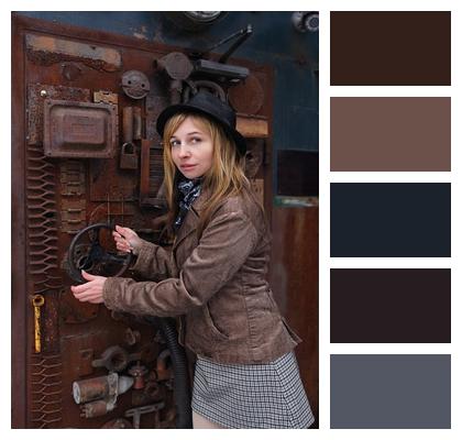 Cosplay Knock Jacket Vintage Image