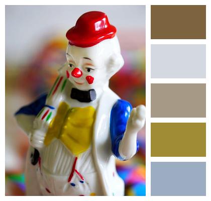 Clown Ceramic Figure Image