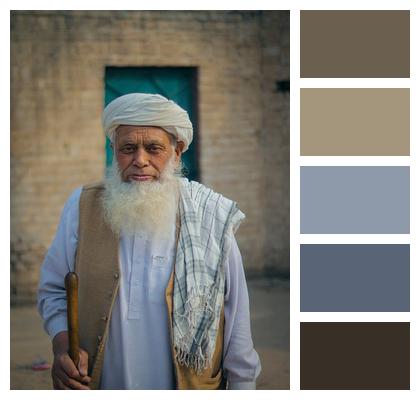 Muslim Peshawar Muslim Beard Image