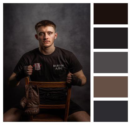 Chair Portrait Man Male Image