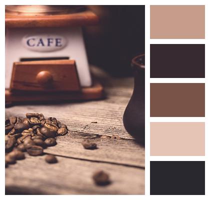 Coffee Caffeine Grains Image