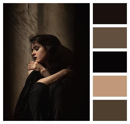 Woman Shadow Iran Face Image