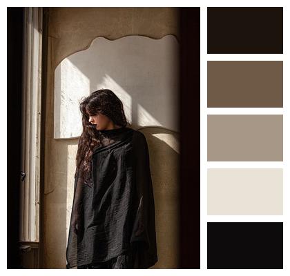 Girl Woman Light Depression Image