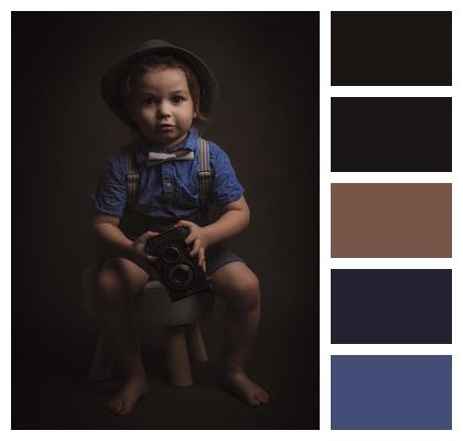 Model Young Pose Toddler Image