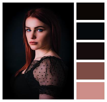 Style Young Woman Model Image