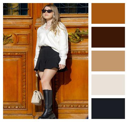 Outdoors Building Purse Fashion Image