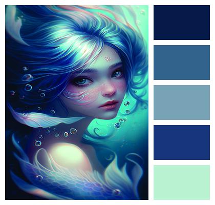 Blue Nature Who Water Image