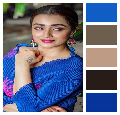 Portrait Celebrity Indian Actress Celebrity Image